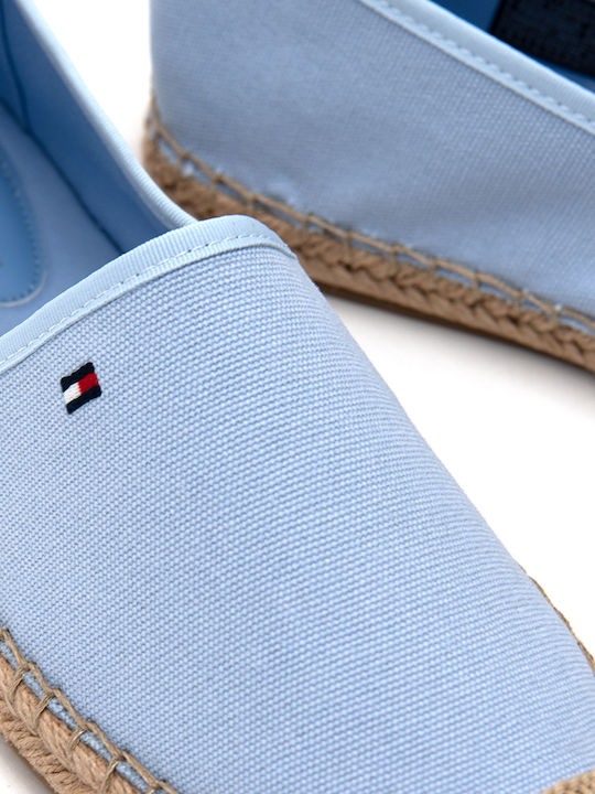 Women's Fabric Espadrilles Light Blue