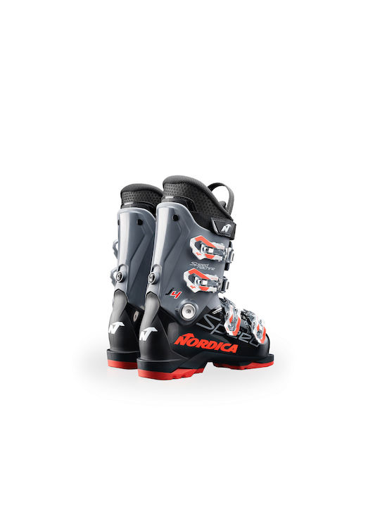 Nordica Speedmachine J4 Μπότες Σκι Black/anthracite/red