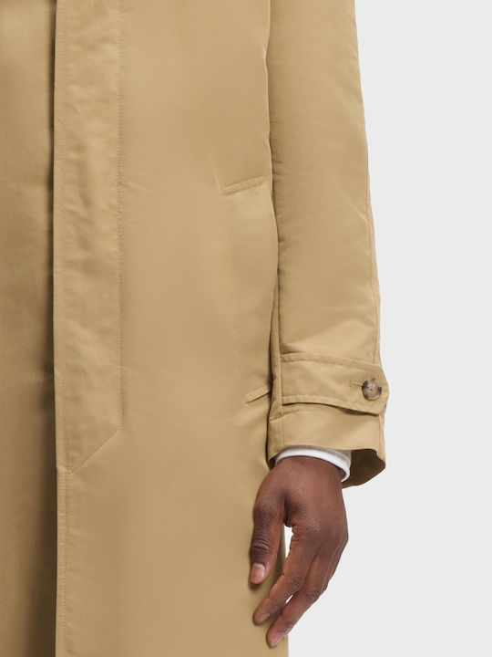 Herren Mantel Beige