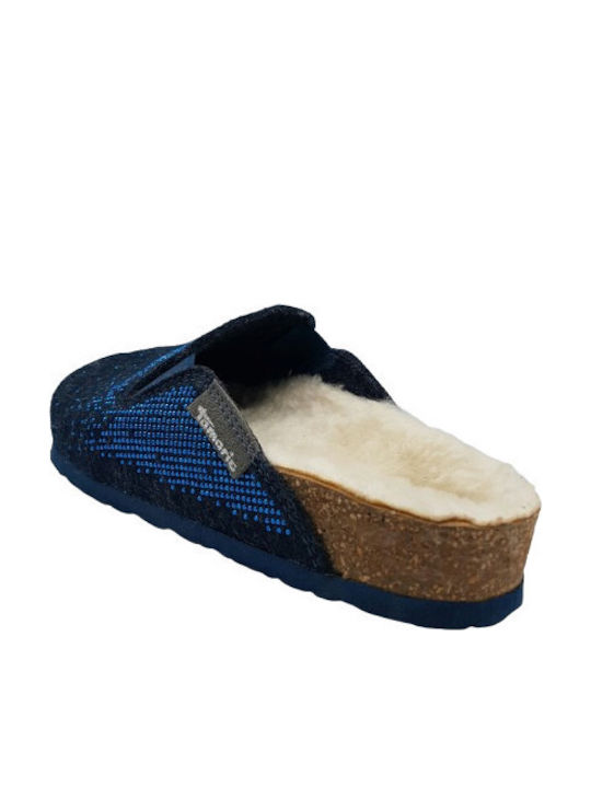 Tamaris Women's Anatomic Clogs Blue