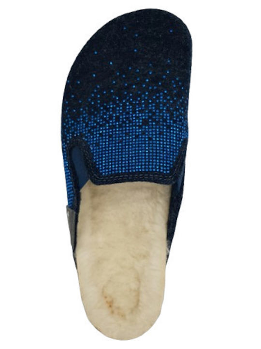 Tamaris Women's Anatomic Clogs Blue