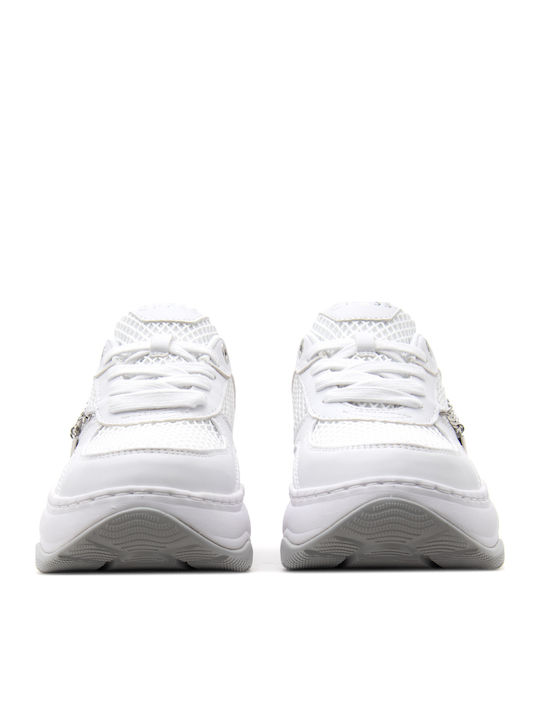 Guess Chunky Sneakers Λευκό