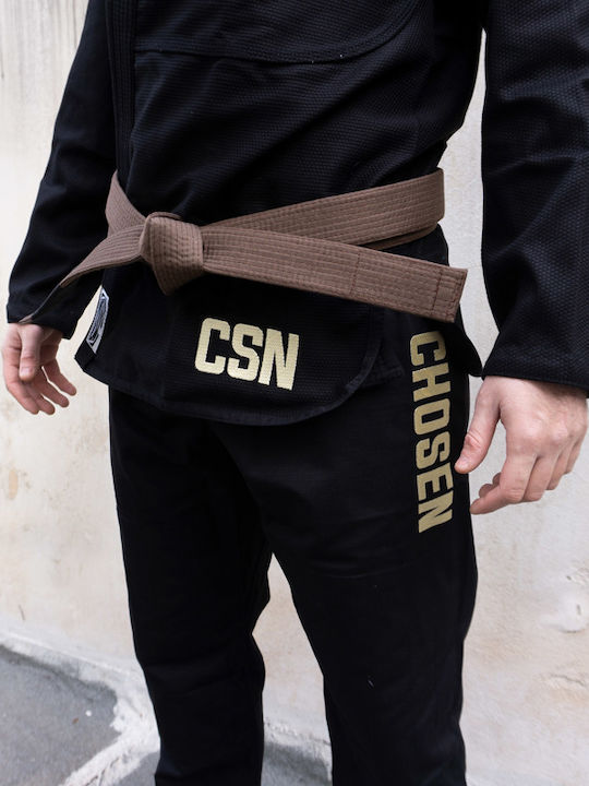 Chosen Bărbați Uniforme Jiu Jitsu brazilian Negru