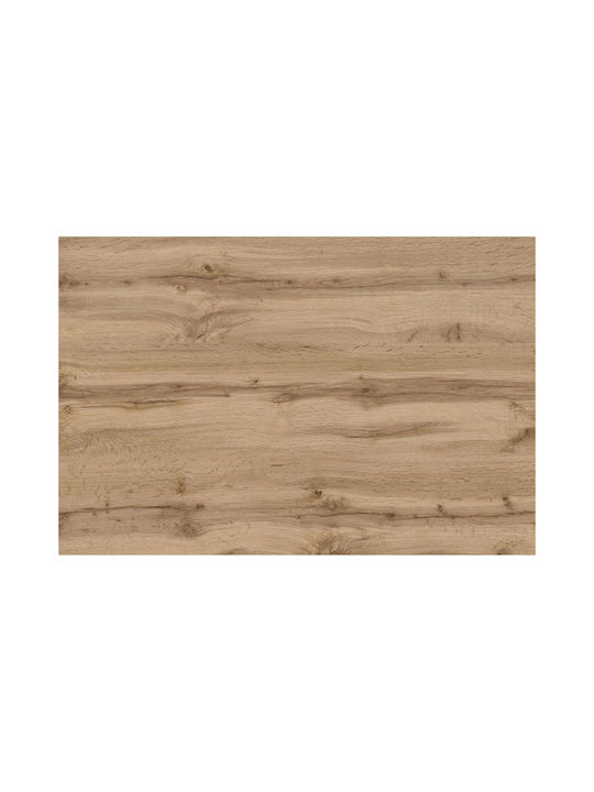 HomeMarkt Rectangular Table Surface HPL Sonoma Oak 120x80cm HM5840.36