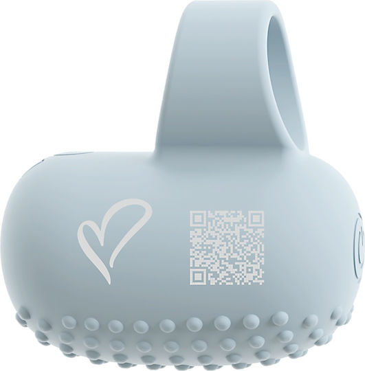 Beau Coeur Kiremo Vibrator Finger with Remote Control 4.4cm Light Blue