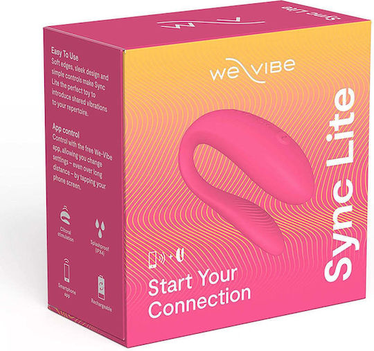 We-Vibe Sync Lite Δονητής για Ζευγάρια Ροζ