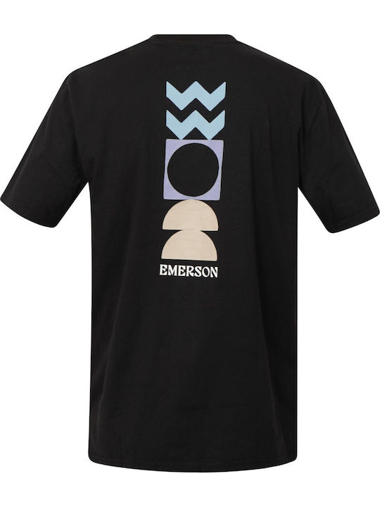 T-shirt Μαύρο