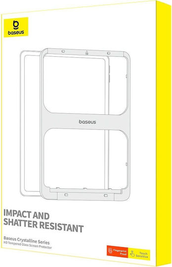 Baseus Tempered Glass Crystalline Series Hd Ipad Pro 11inch 2018 20 21 22 Ipad Air4/5 10.9inch P40015000201-02
