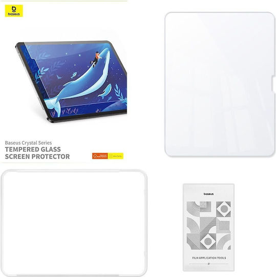 Baseus Tempered Glass Crystal Blue Light Blocking Ipad Air 11inch 2024/2025 Easy-fix P40012000201-02