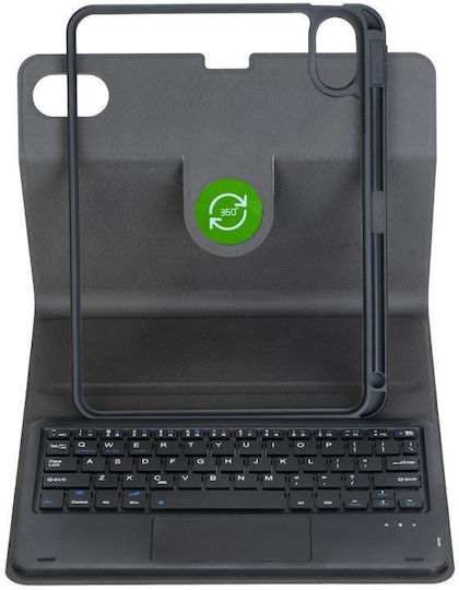 Case Detachable 360 Rotating Bluetooth Keyboard Touchpad Pen Holder Xiaomi Redmi Pad 2 11 Inch Black