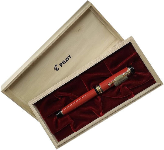 Pilot Custom Πένα Γραφής Broad Κόκκινη