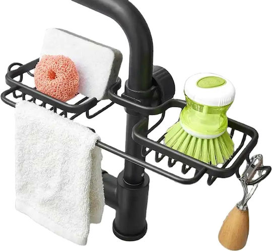 Alista Home Alista Home Küchenspülen-Organisatoren Schwamm-Halter aus Inox Grau 10x12x3cm