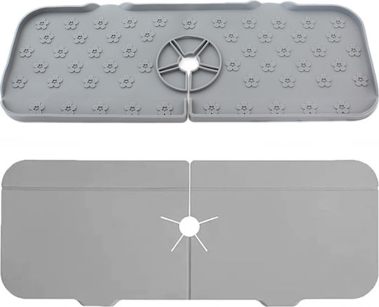 Alista Home Θήκη για σφουγγάρι από Πλαστικό Γκρι 36.5x14cm