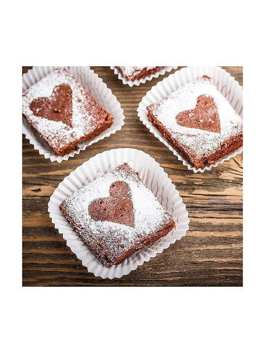 Alista Home Șabloane De Patiserie Din Plastic 8.5x8.5cm 16 Bucăți