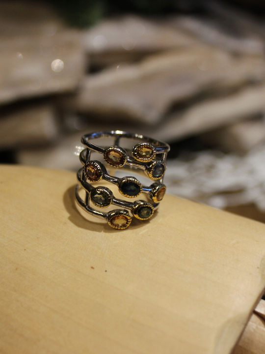 Natural 925 Silver Sapphire Ring Songea 12 2