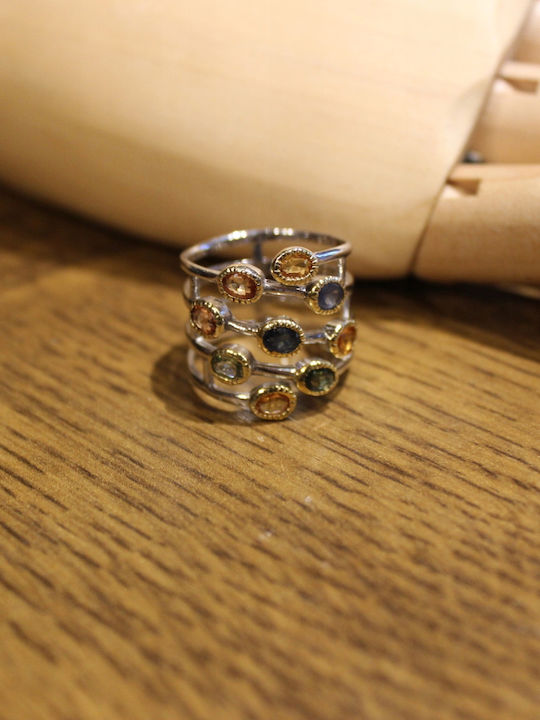 Natural 925 Silver Sapphire Ring Songea 12 2