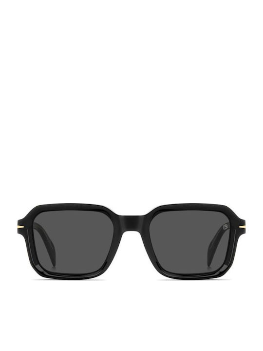 David Beckham Unisex Ochelari De Soare Cu Ramă Neagră Din Plastic DB 7147/S 807/IR