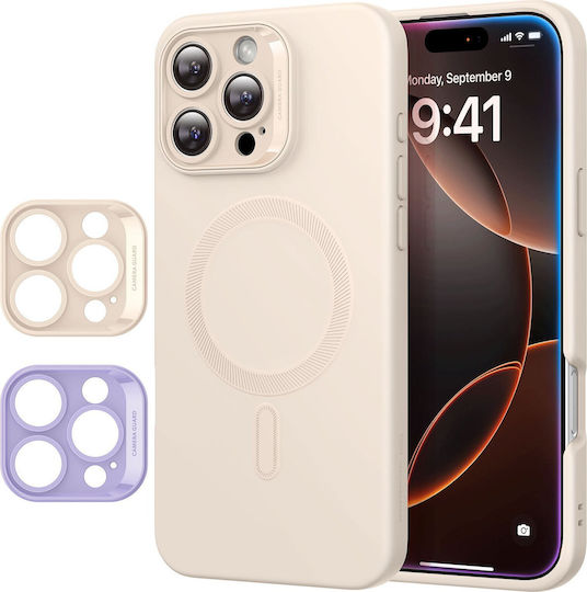 ESR Cloud Halolock Umschlag Rückseite Kunststoff 1.2mm (iPhone 17 Pro / iPhone 16 Pro)