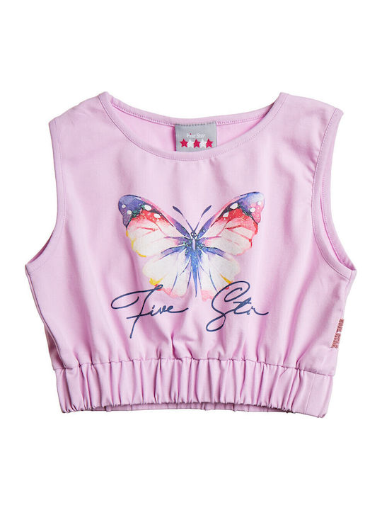 Kids' Set with Shorts Summer 2pcs Lilac