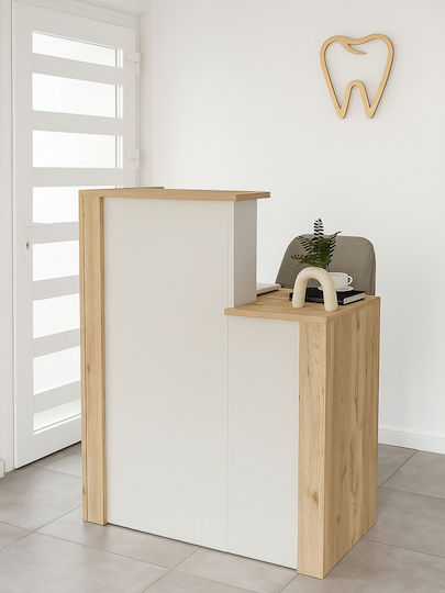 UnicUtil Birou de primire în birou cu Dimensiuni L87xA40xÎ110.3cm