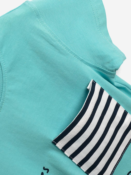Funky Tricou pentru copii Turcoaz Funky Tricou pentru copii Turcoaz