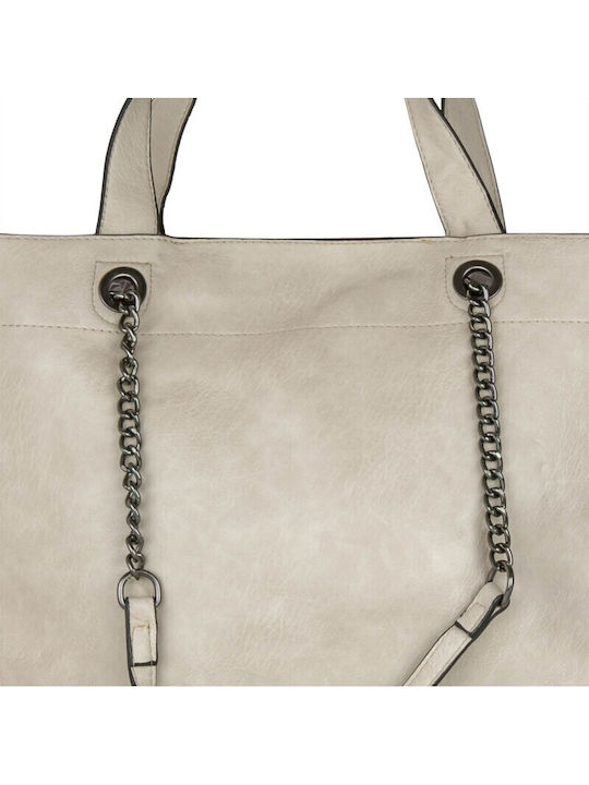 Women's Bag Handbag Beige