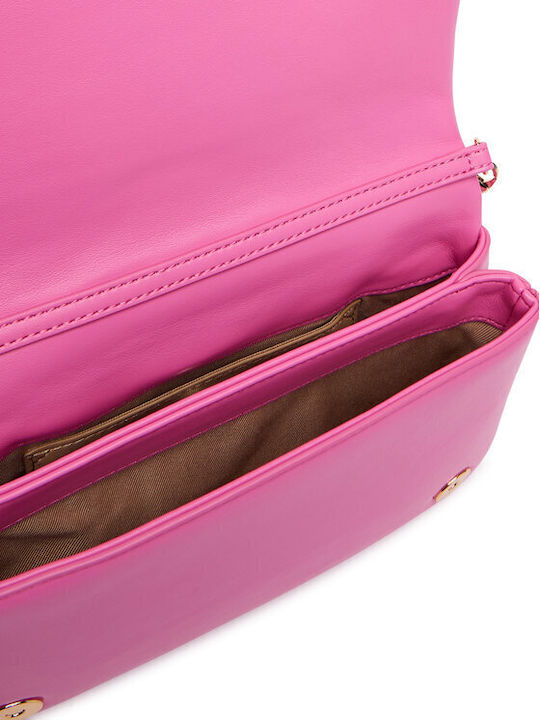 Leather Women's Shoulder Bag Pink
