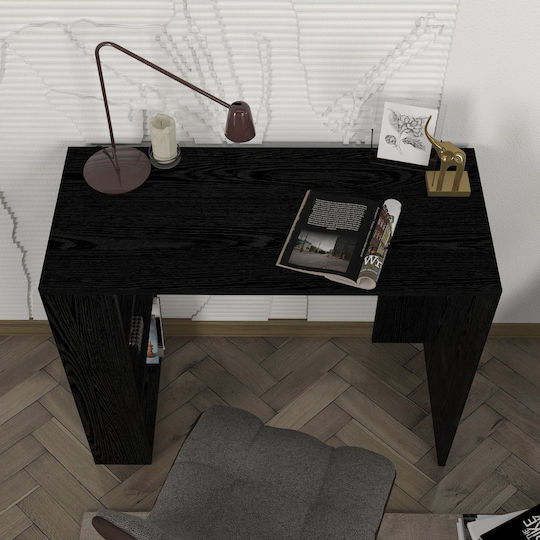 Birou Din Lemn Negru 90x40x73.8cm