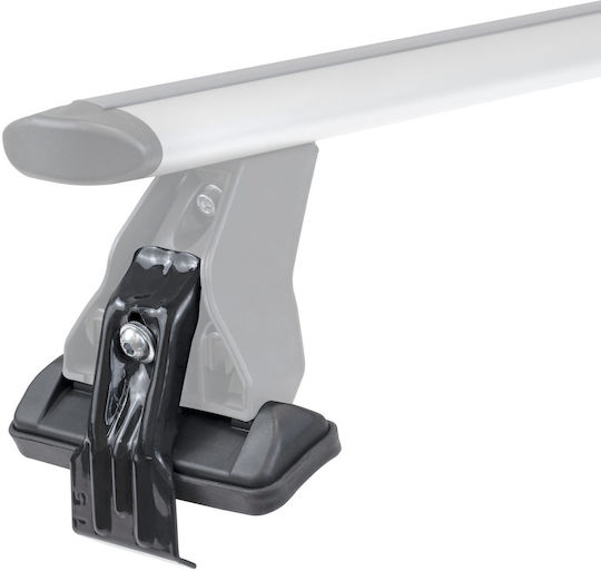Dlkit102g Kit Typ G Ακρα Πόδια για Μπάρες Οροφής Delta Μαύρα Ασημί Menabo 1 Τεμάχιο Menabo 16770/mb