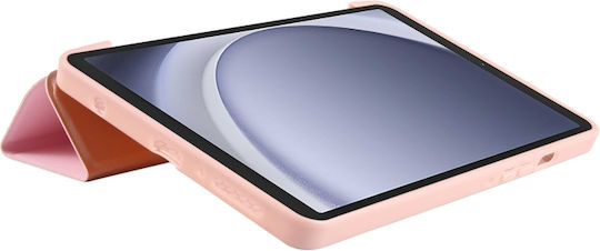 Samsung Galaxy Tab A9 X110/x115 - Dreifach-Falt-Flip-Cover Dreifache Unterstützung Fall, sturzsicher, aus Pu-Leder - Gold Rose (oem)