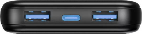 Proove Proove Illuminator 2 Power Bank 10000mAh 22.5W mit 2 USB-A Ausgangsanschlüsse und USB-C Ausgangsanschluss Power Delivery / Schnellladung Schwarz