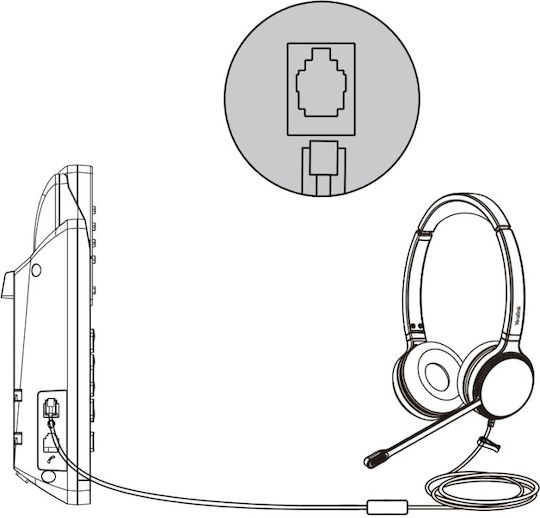 Yealink YHS36 VOIP Headset Mono (ΑΚΟΥ-YEALINK-YHS36-Mono)