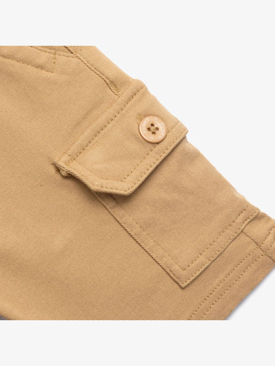 Kids' Shorts/Bermudas Fabric Beige