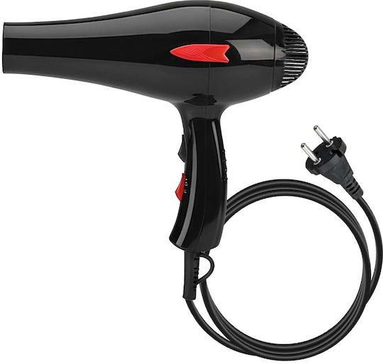 Avizar Professional 950w Hair Dryer 3 Temperature Settings Black