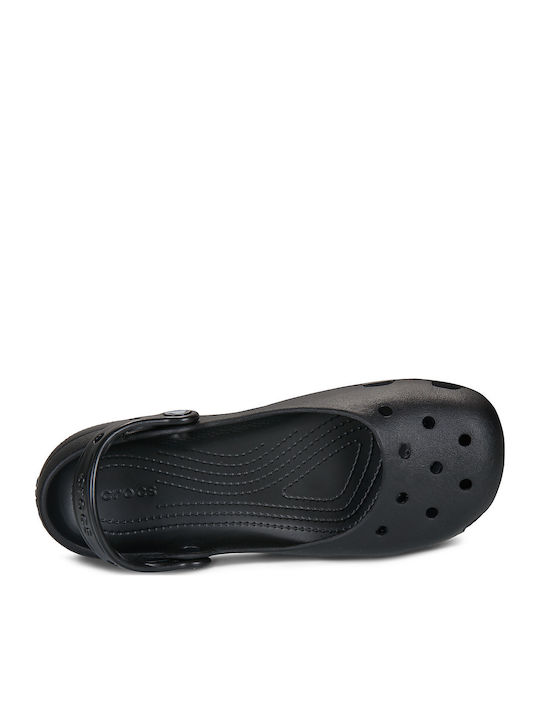 Damen Ballerinas Mit Riemen in Schwarz Farbe 211994-001