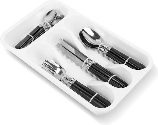 Bewello Cutlery Set Stainless Black 16pcs
