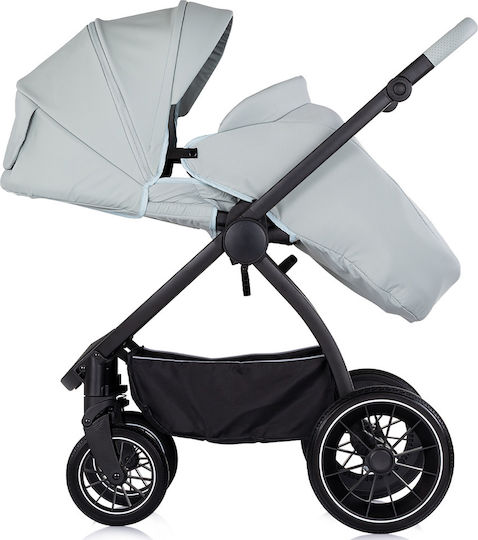 Chipolino Prestige Verstellbar 3 in 1 Baby Kinderwagen Geeignet für Neugeborene Matcha 9.35kg