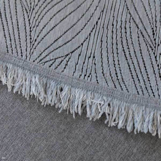 SpitiBazaar Σετ Ριχτάρια 3τμχ Chenille Γκρι