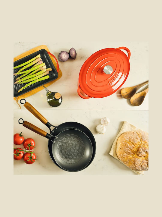 Lätt Home Tiefe Gusseisen Töpfe aus Gusseisen 3.85l / 29cm