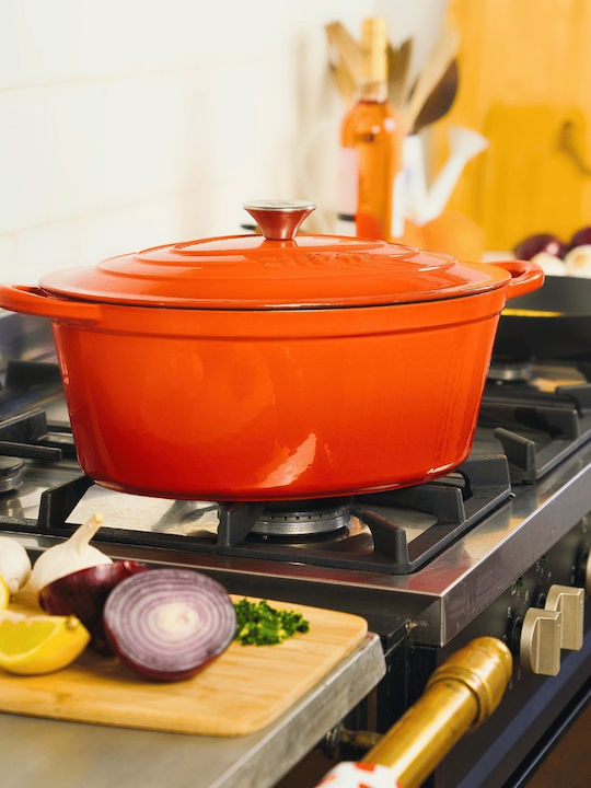 Lätt Home Oală Joasă Din Fontă 3.85lt / 33cm