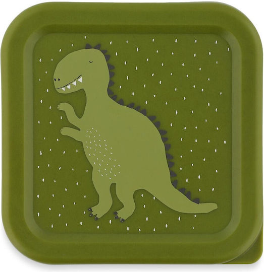 Trixie Plastik Kinder Lunchset Dinosaurier 11.5 x 11.5 x 6.5cm