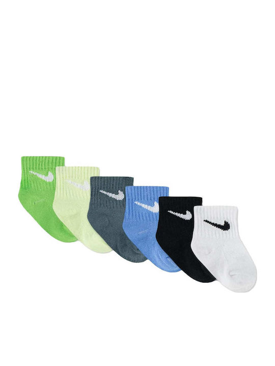 Nike Детски Чорапи За Глезена Swoosh 6 Чифта