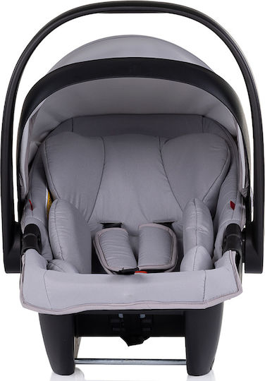 Chipolino Prestige Reglabil 3 în 1 Cărucior pentru copii Potrivit pentru Nou-născut Platină 9.35kg