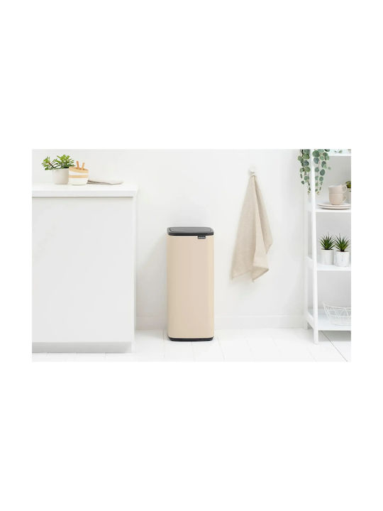 Brabantia Waste Bin Waste Plastic Beige 30lt 1pcs