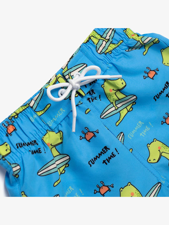 Funky Kids Swimwear Swim Shorts Turquoise