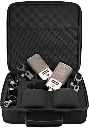 Austrian Audio OC818 Dual Set Go Σετ Πυκνωτικό Μικρόφωνο XLR Shock Mounted για Studio