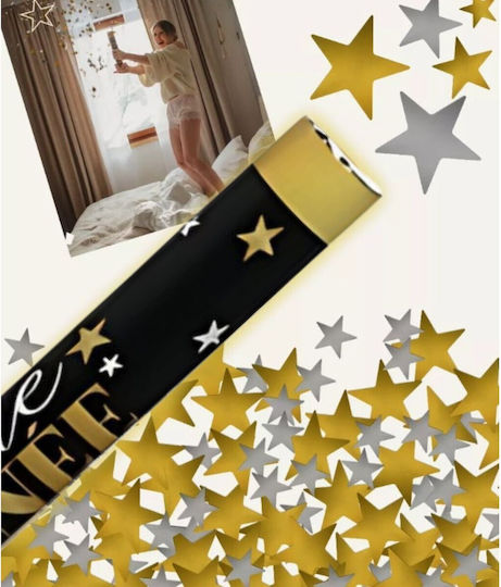 Stars Confetti Silver