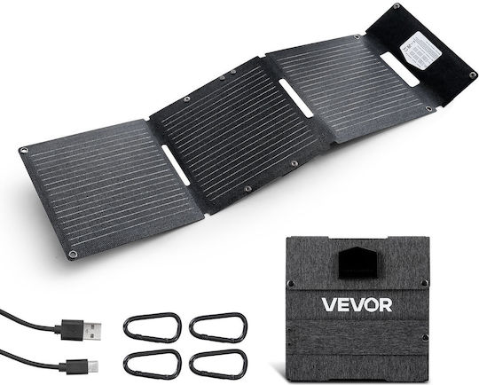 Vevor 30w Αναδιπλούμενος Φορτιστής Ηλιακής Ενέργειας Ultra-light Usb & Type-c Κατασκήνωση & Συσκευές Bxzdtynb130wq3d4y001y3
