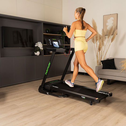 Tunturi 3hp Electric Foldable Treadmill for User up to 130kg