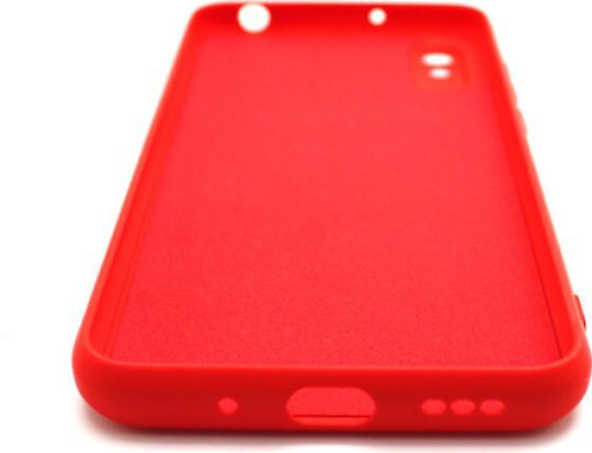Задна корица Силикон Червен (Motorola Moto E32, Moto E32s)